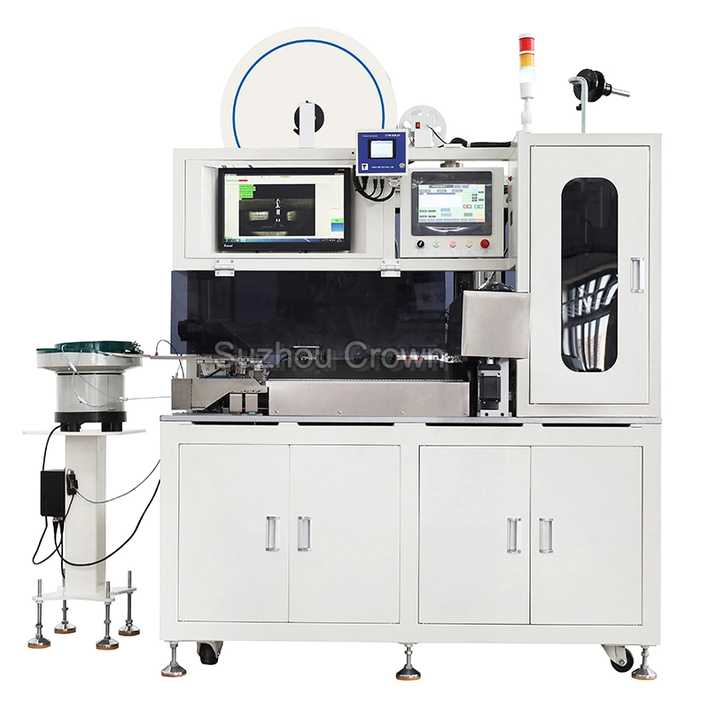 Automatic Wire Processing Machines Wire Cut Strip Crimp Seal Print Shrink Tube All in One Cable Assembly Machine